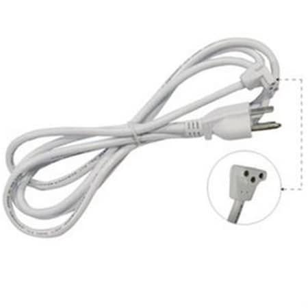 Gorgeousglow Right Angle Power Cord & 3-Prong Plug, From Front GO2594026